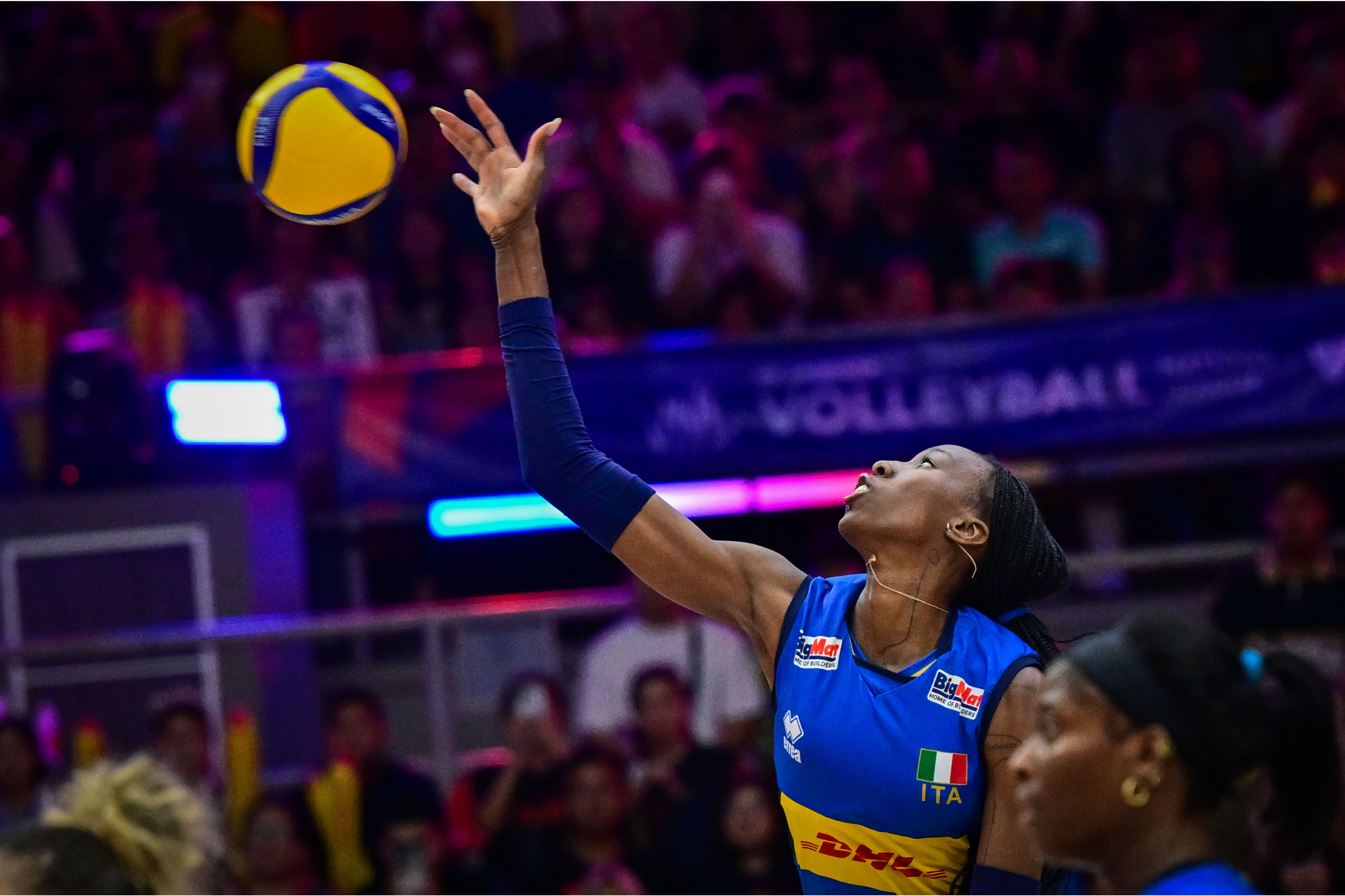 意大利选手赢得全场掌声，展现出色表现